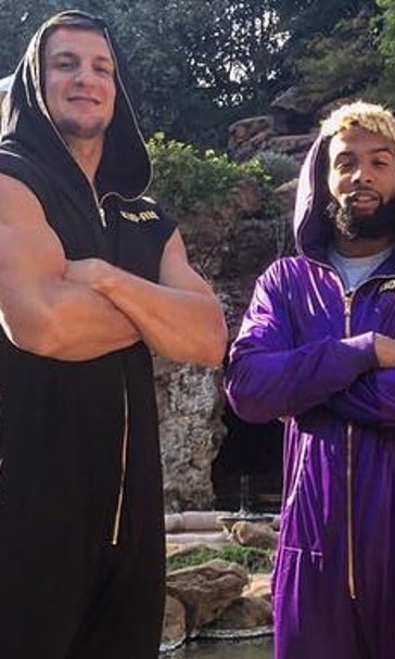 Rob Gronkowski explains why he wore a onesie with Odell Beckham at Drake's house
